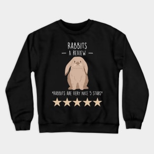 Rabbit Review Crewneck Sweatshirt